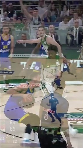 Masterclass on how defense works by Kostas Antetokounmpo #WeTheGreens #paobcaktor