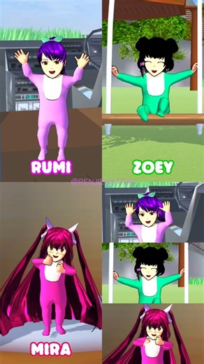Rumi, Zoey, Mira Baby-Teenager 😍🥰 #shorts #tiktok #trending