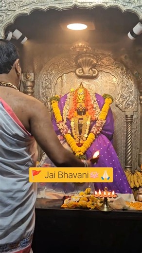 Maa Tulaja Bhavani Darshan 🙏🪷 | Her Divine Blessings Are With You Today 🚩 #shorts #youtubeshorts