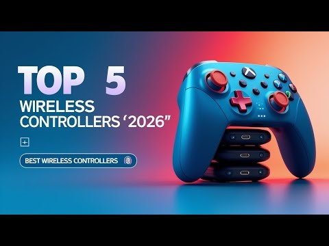 Top 5 Best Wireless Controllers in 2026 | Lag-Free & Comfortable Picks