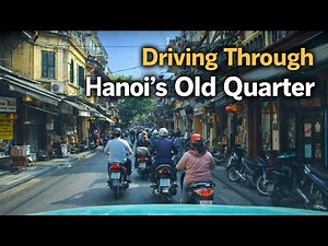 Driving Through Hanoi’s Old Quarter – Real 4K Street Experience