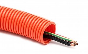 [Hot Item] Chinese New Electrical Flexible PVC 20mm Corrugated Conduit Medium Duty Grey