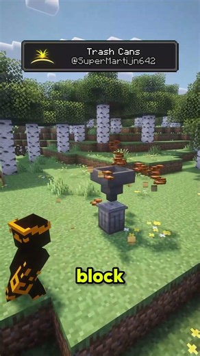 Minecraft Quality Of Life Mod - Trash Cans