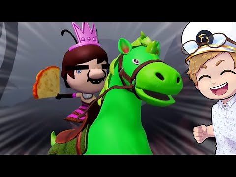 Mounting A Rescue「NEW Miitopia 🛡😨🗡🐴 Ep9」