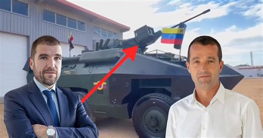 Los hermanos Escribano vendieron en 2017 a la Armada de Maduro un sistema de tiro para sus blindados en plena represión a la oposición venezolana