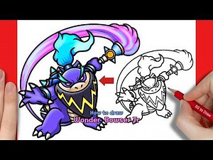 How to draw Wonder Bowser Jr from Super Mario #2 | Easy Cute Drawing Tutorial For Kids & Beginners
