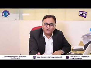 Computer Science | Admissions Open Spring 2025 | COMSATS University Islamabad, Wah Campus