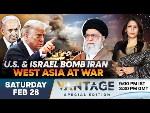 LIVE: West Asia Plunges Into War After Israel and the US Bomb Iran | Vantage with Palki Sharma |N18G