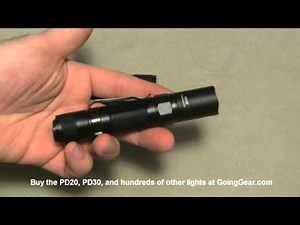 Fenix PD20 PD30 R5 LED Flashlight Review