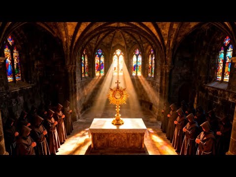 Gregorian Chant Sleep Blessing by Monks | Monastery Whisper for Emotional Relief