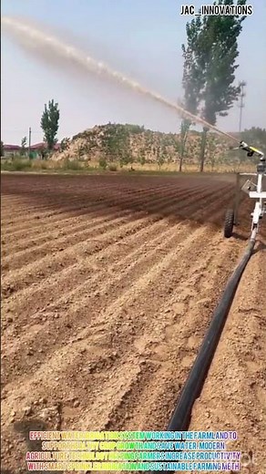 Smart Irrigation in Action 🌱💧 | Modern Farming Technology #agriculture