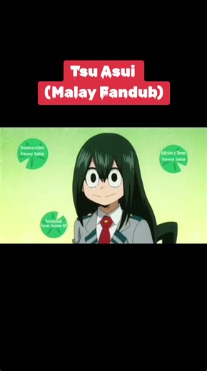 Dubbing Suara Anime Tsuyu Asui dalam Boku no Hero Academia
