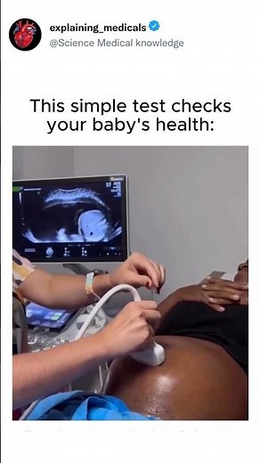 This simple test checks your baby's health:👶😷🩺