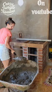 Building My Jungle Kitchen Sink 🪚💦 Part 2 #OffGridLiving #DIY #USA | Crazy jungle adventures