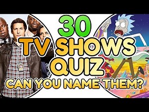 GUESS THE TV SHOW - Can you name these TV shows??