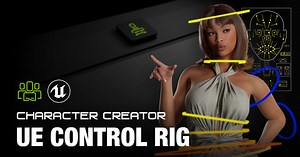 Reallusion Introduces CC UE Control Rig for Unreal Engine