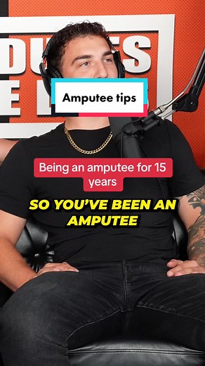 An amputee gives tips on how he’s been able to deal with his amputation #twodudesthreelegs