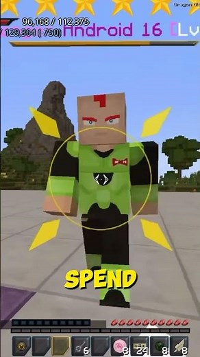 I Spent 100 days in The Dragon Ball Apollo Server… #minecraft #100days #dragonball #gaming #shorts