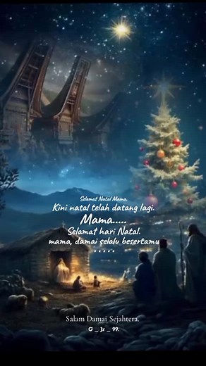 Selamat Natal Mama, Damai Selalu Bersamamu