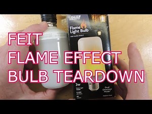 Feit Flame Effect LED Bulb Teardown