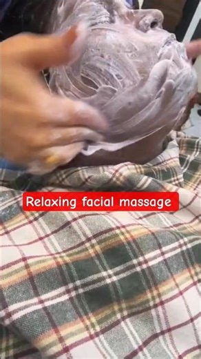 relaxing facial massage strokes tutorial step by step