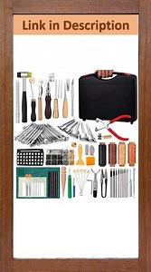 Best Leather Working Tools Kit 273-Piece Complete Leathercraft Set! #Leathercraft #LeatherTools