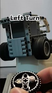 Use Lego to Build RC Car with One Motor, Directional Gear Mechanism