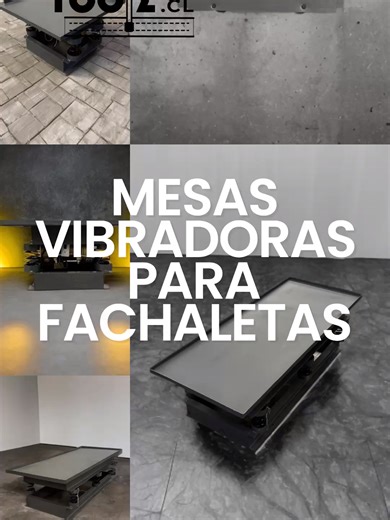 VIDEO COMERCIAL MESAS VIBRADORAS ✨ Maximiza la calidad en tus trabajos de hormigón con la herramienta ideal ✨ ¿Quieres acabados más fuertes, compactos y sin burbujas de aire? 💯 Con las Mesas Vibradoras de Hormigón ✔️ 50x50 cm 750 W – Fachaleta/Losetas VT 001 ✔️ 125×50 cm 1500 W – Fachaleta/Losetas VT 002 ✔️ 150x60 cm 1500 W – Fachaleta/Losetas VT 003 Con las mesas vibradoras estás un paso adelante en tus proyectos de prefabricados, adoquines y losetas. 🔧 Su potente motor de cada una de las ver