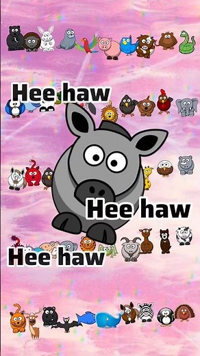 Animal Sounds Song #nurseryrhymes