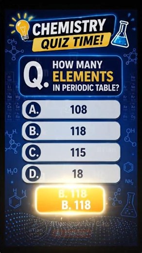 How Many Elements Are Actually In The Periodic Table? 🔥 #chemistry #periodictable