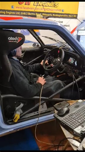 The last few days we have been working on this AP Powered Mk2, today she has been on the Dyno for full running in and mapping. Listen to her sing. | AP Racing Engines Ltd