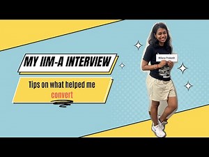 IIM Ahmedabad interview experience - Converted