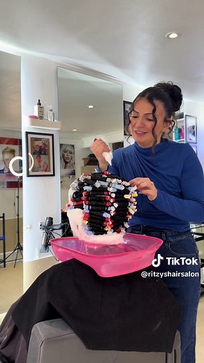Achieve FAT Curls: Big Volume Perms in London