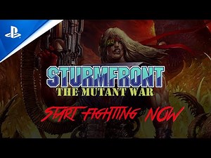 SturmFront The Mutant War: Übel Edition - Launch Trailer | PS4