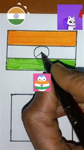 India🇮🇳 🆚️ 🇮🇹 Italy Flag Drawing #youtube #shortsfeed