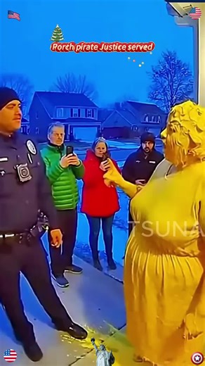 They tried to steal the package and got invited to the color festival 🤯😱👀 After the Knock..