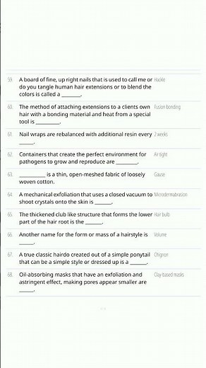 cosmetology state board written exam study guide