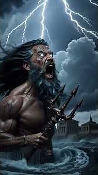 Poseidon’s Wrath and the Walls of Troy #ancientgreece #mythology #greekgods