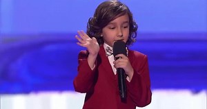 America's Got Talent: The Champions: 7-Year-Old JJ Pantano ROASTS Simon Cowell With Funny Insults!