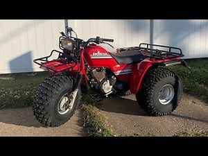 1985 Honda BIG RED ATC 250 ES restoration￼