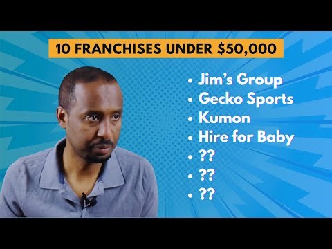 Ten Franchises under $50,000
