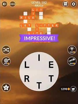Wordscapes Level 182 Answers