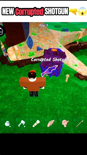 This Corrupted Shotgun One-Shots Everything...😈💀 | 99 Nights in the Forest #roblox #shorts