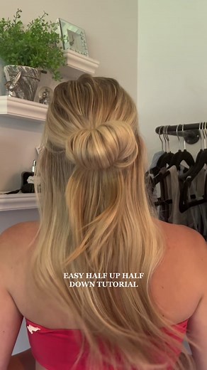 EASY SUMMER HAIRSTYLES FOR LONG HAIR ☁️✨😇 #hairstyles #hairtutorial #longhairstyles #hairtok #halfuphalfdownhair #longblondehair #hairstylist #summerhair #summerhairstyles #hair #fyp #viral #hairviral #easyhairstyle #heatlesshairhack