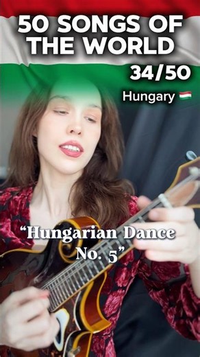 "Hungarian Dance No. 5" on Mandolin (Brahms) 34/50 🇭🇺