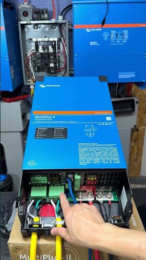 Victron MultiPlus-II 2x120V Explained 240V Shore Power vs 120V Battery Mode #victron #offgrid