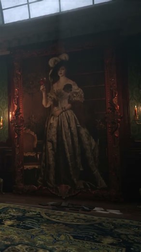 Castle Dimitrescu Painting Room | Clockwork | Resident Evil Ambience 🎧 #residentevil