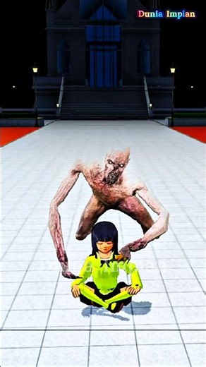 Possessed by a Demon‼️Sakura School Simulator Ding Dong Bride❓️🧟‍♂️ #shorts #viral