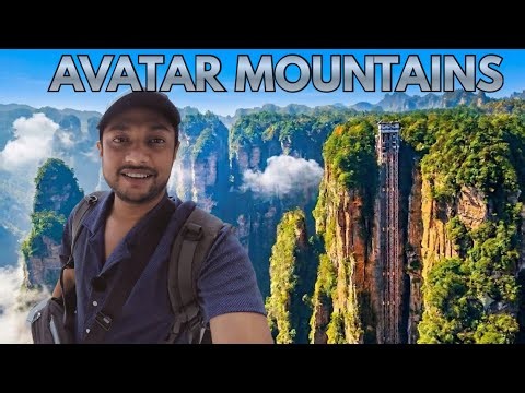 I Explored World’s Tallest Outdoor Elevator & China’s Avatar Mountains
