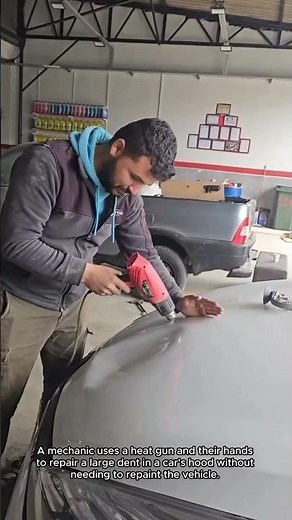 Quick Car Dent Removal: The Heat Gun Method